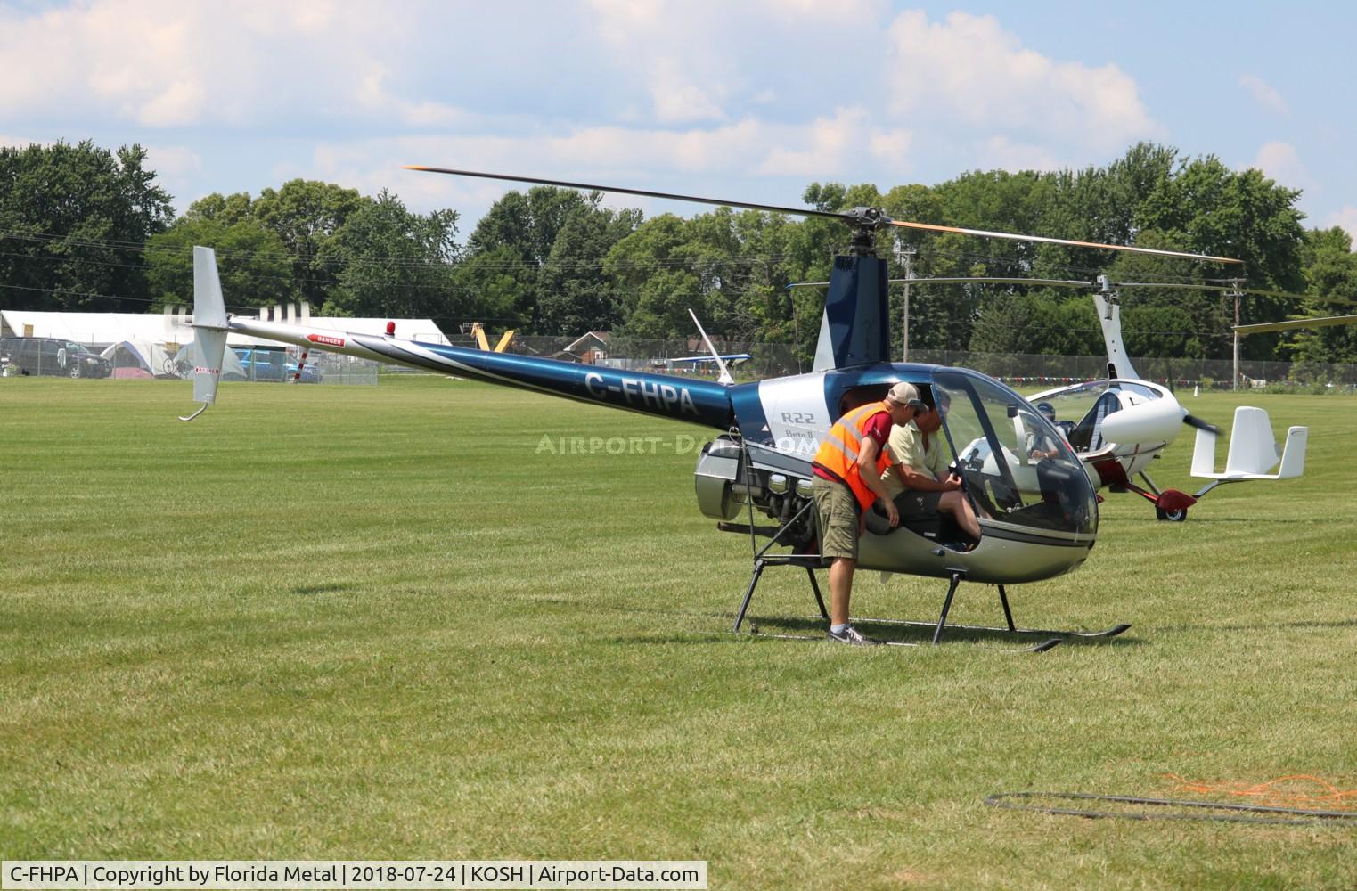 C-FHPA, 2006 Robinson R22 Beta C/N 4019, Air Venture 2018