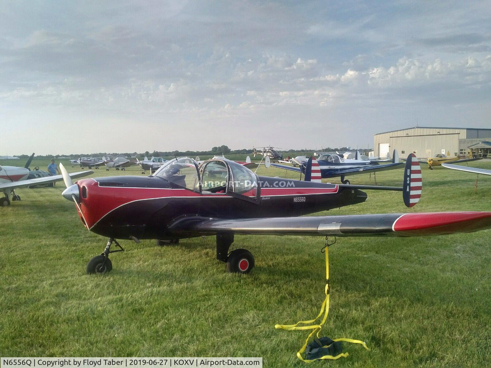 N6556Q, 1965 Alon A2 Aircoupe C/N A-56, at the Ercoupe owners convention