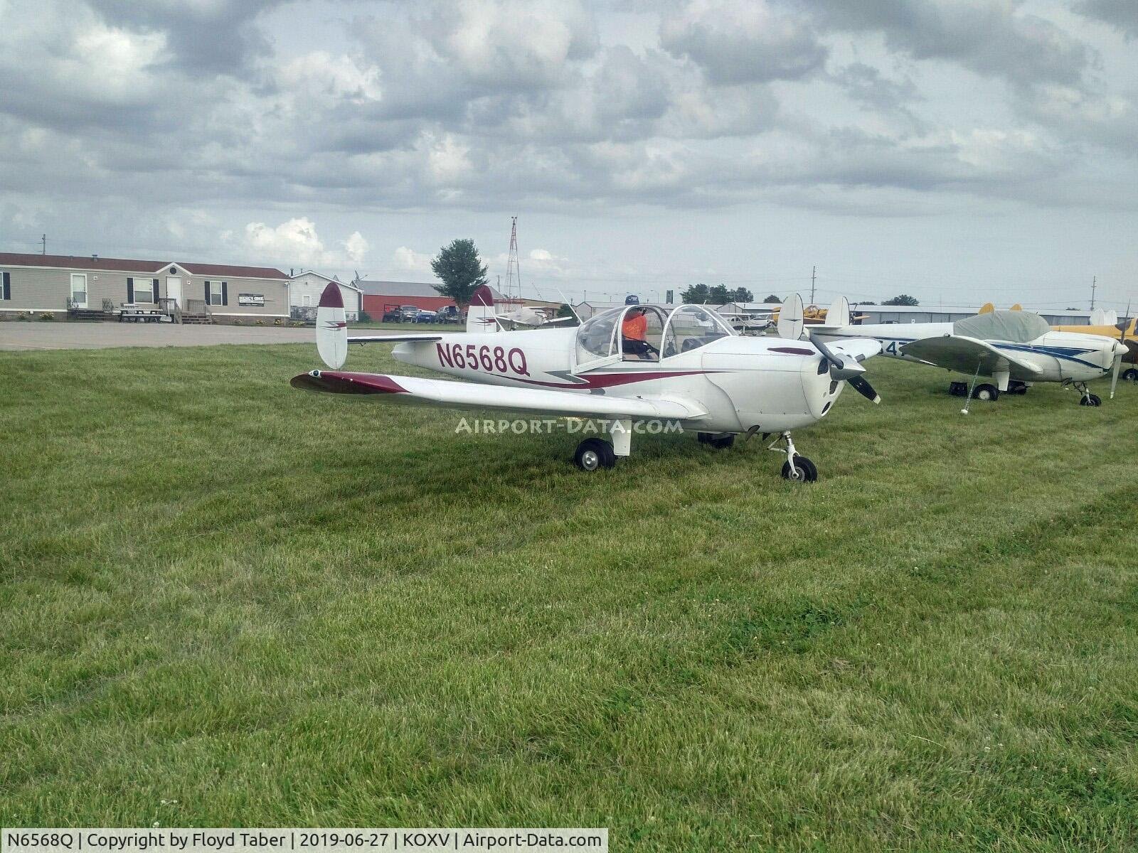 N6568Q, 1965 Alon A2 Aircoupe C/N A-68, at the Ercoupe owners convention