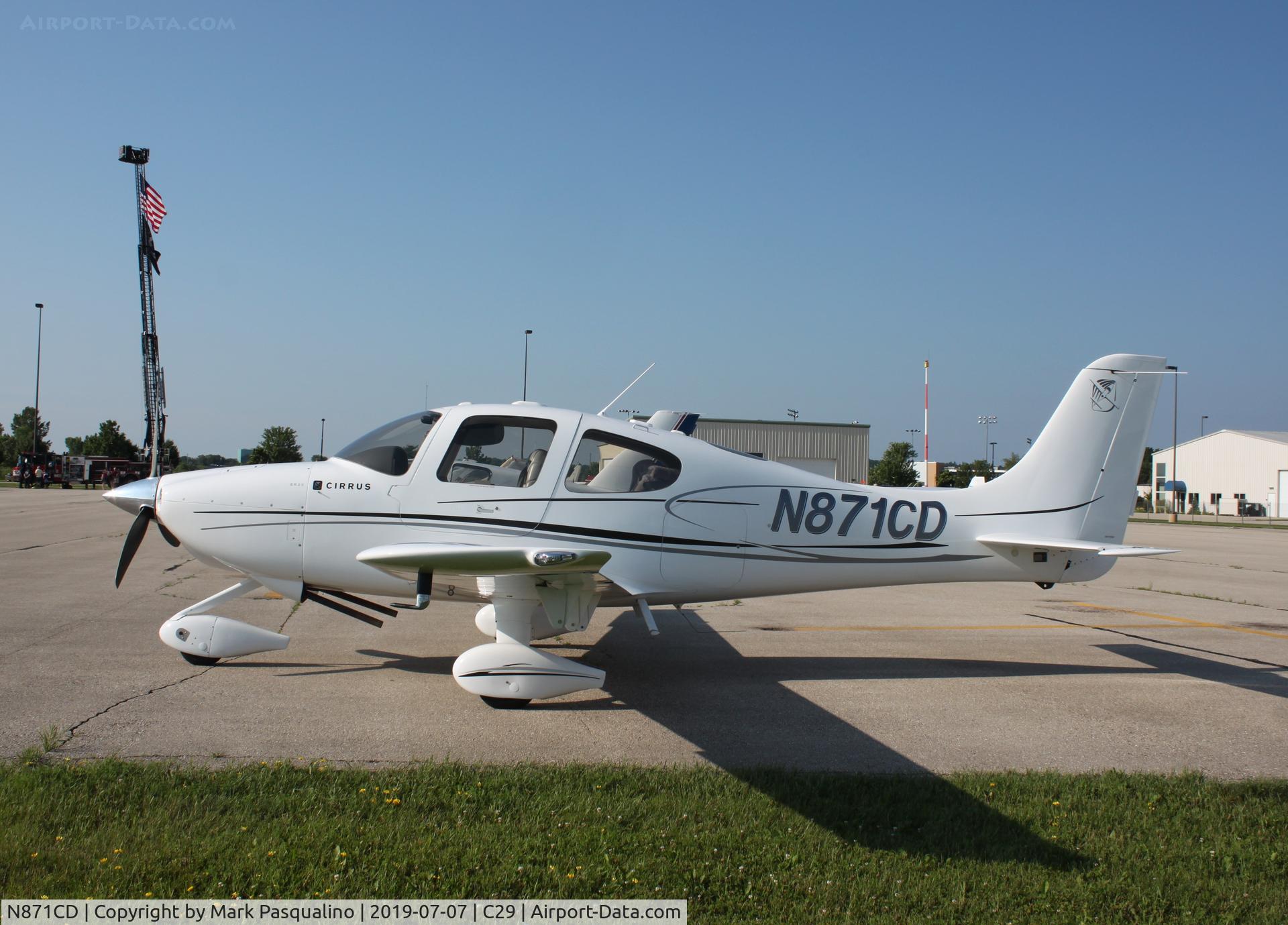 N871CD, 2002 Cirrus SR20 C/N 1207, Cirrus SR20