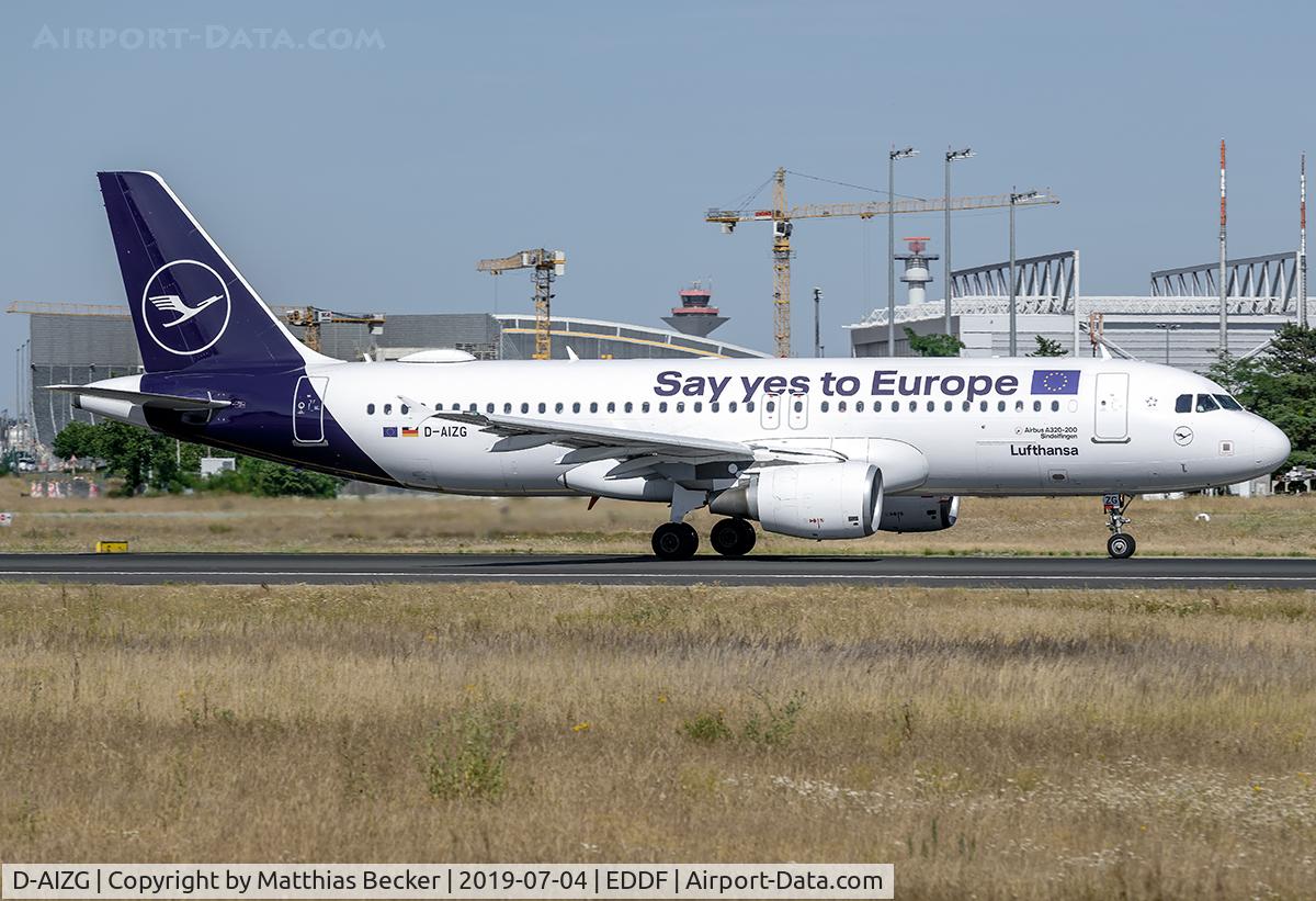 D-AIZG, 2010 Airbus A320-214 C/N 4324, D-AIZG Say yes to Europe