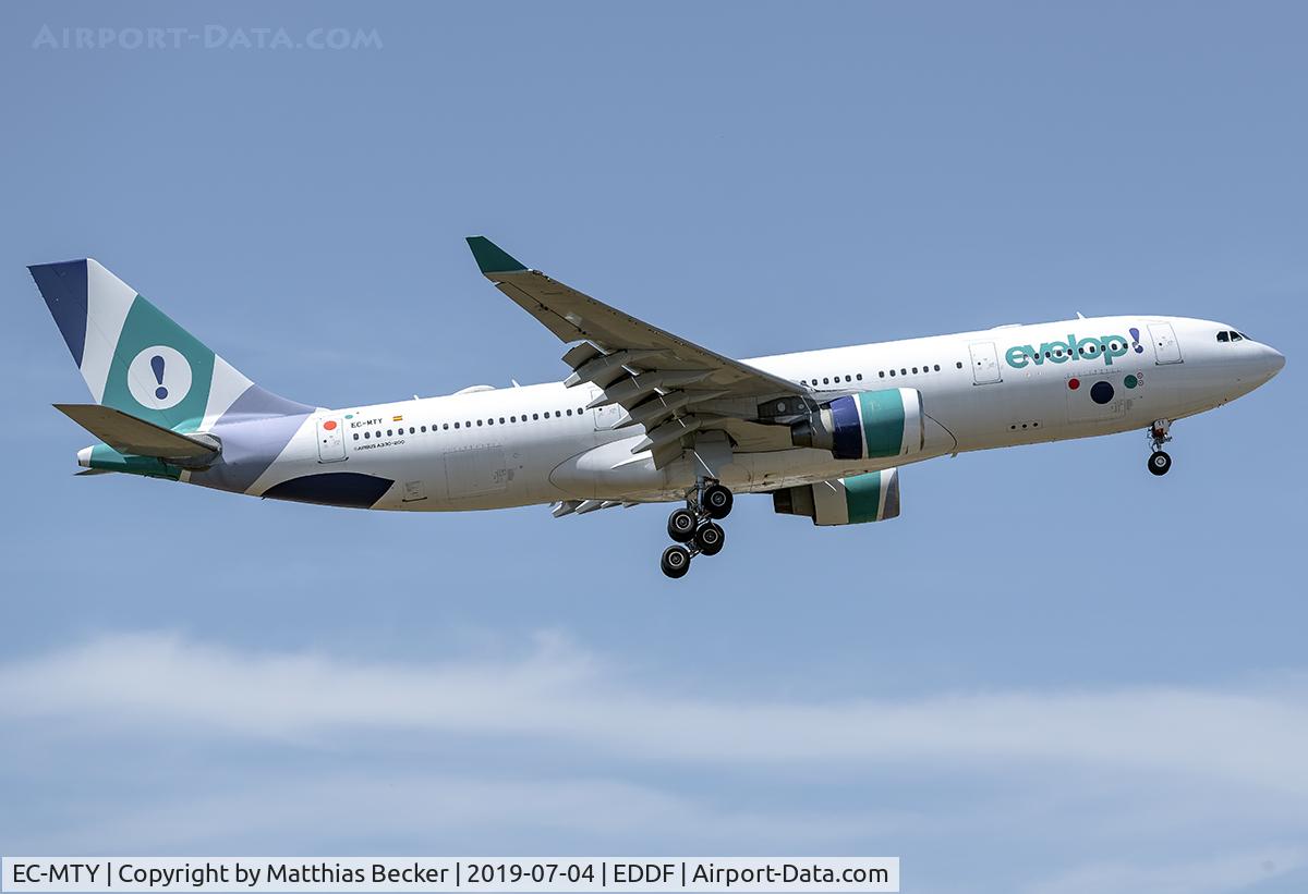 EC-MTY, 2006 Airbus A330-223 C/N 802, EC-MTY