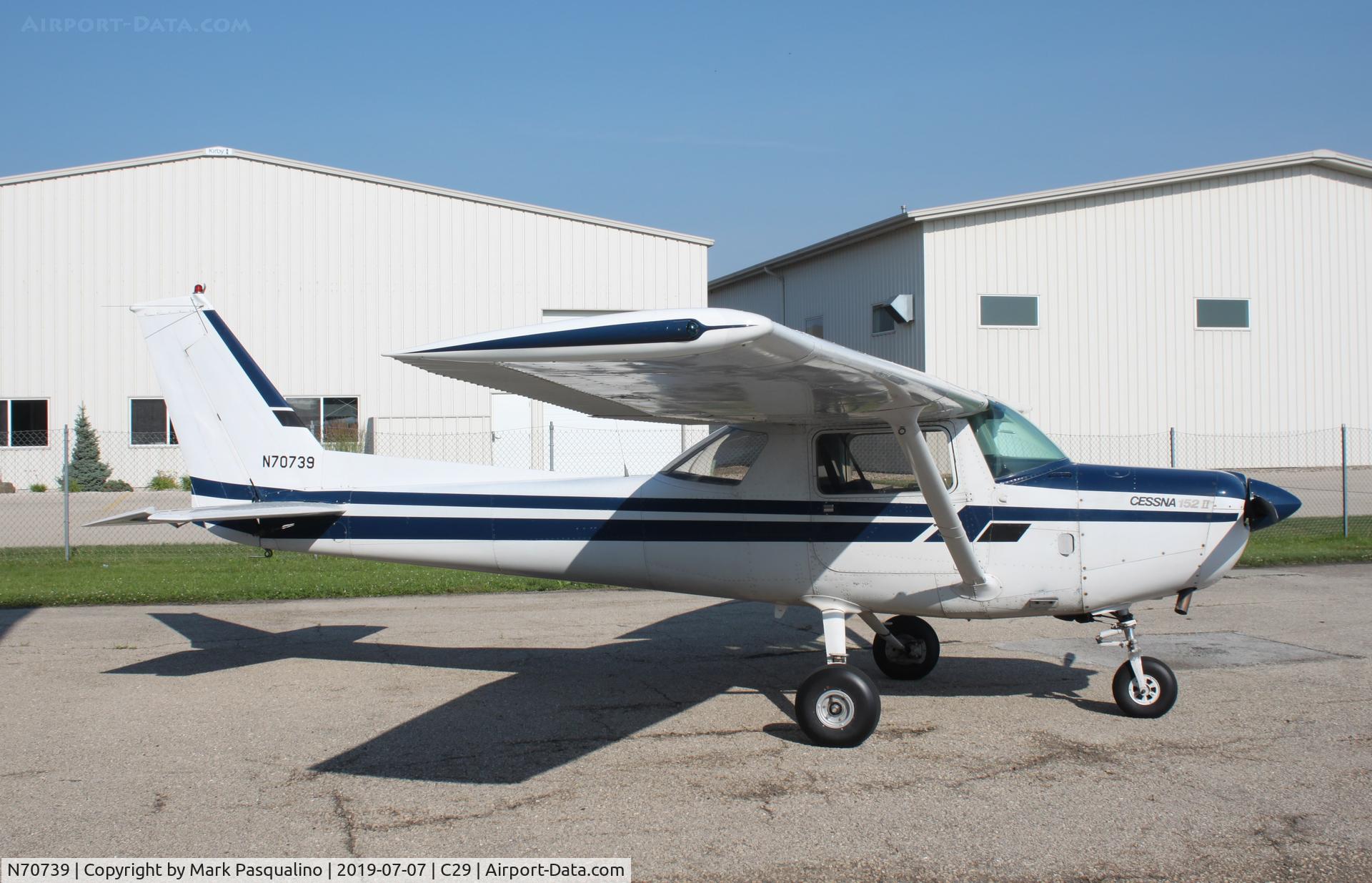 N70739, 1978 Cessna 152 C/N 15282595, Cessna 152