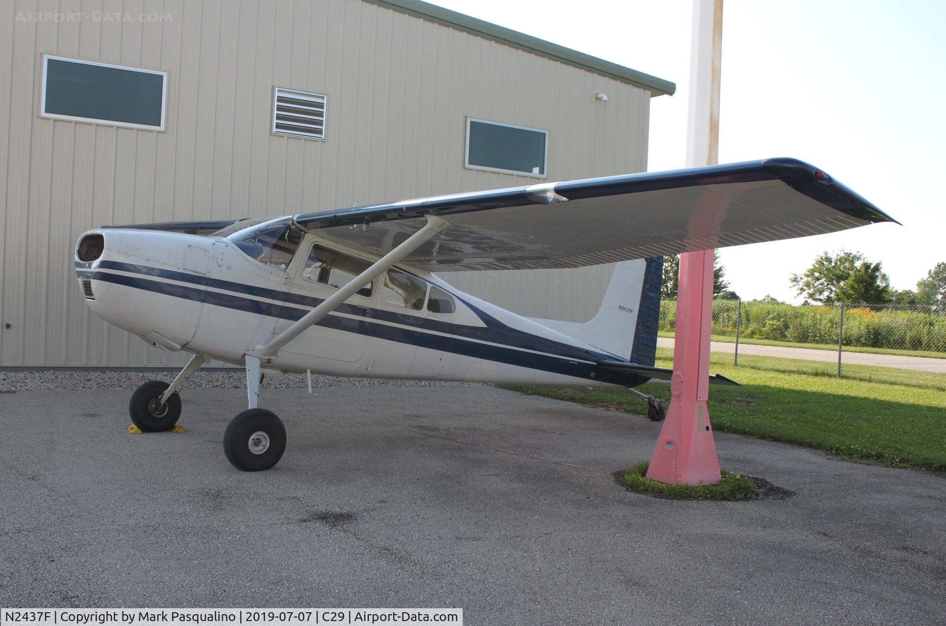 N2437F, 1965 Cessna 180H Skywagon C/N 18051637, Cessna 180H