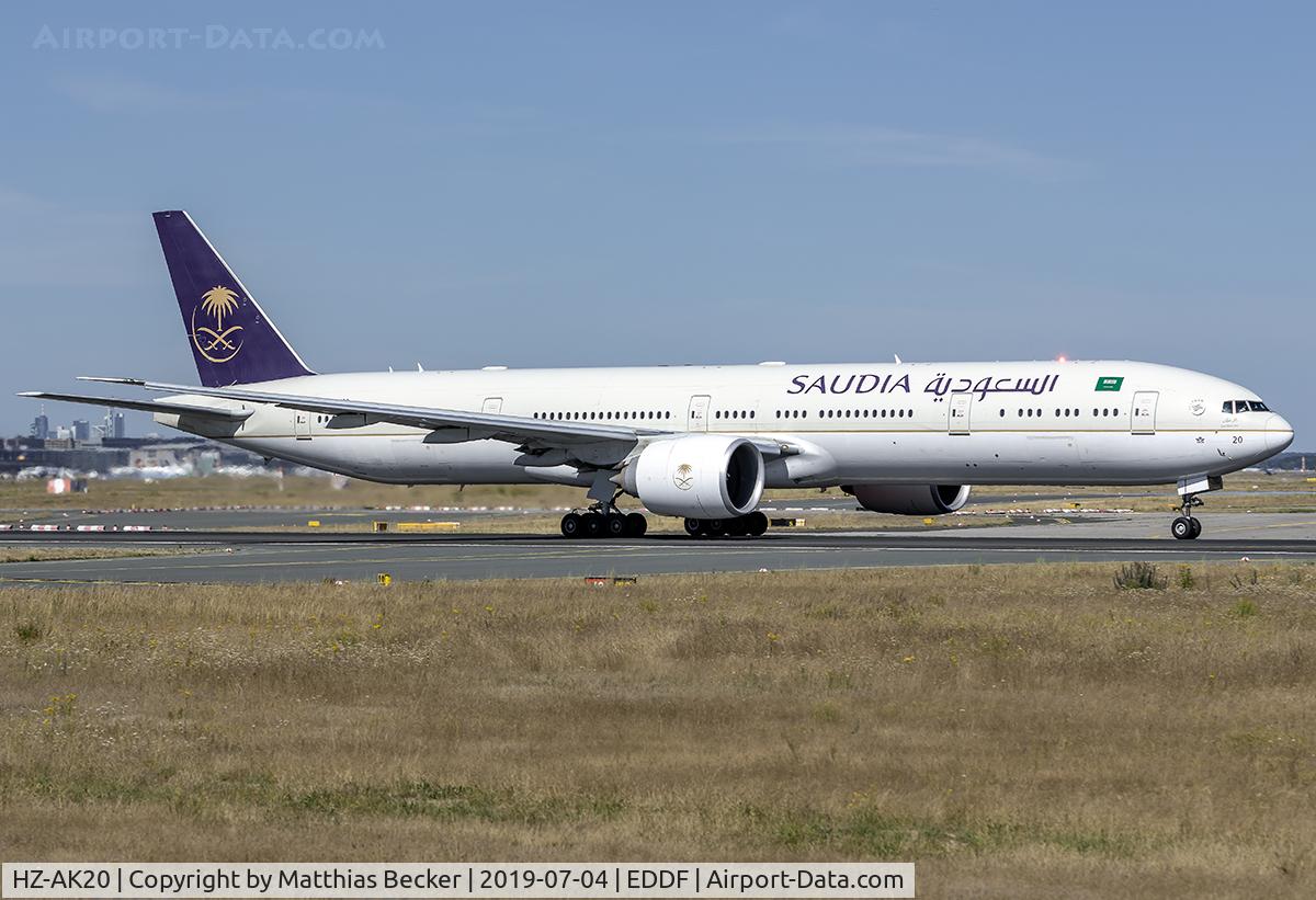HZ-AK20, 2013 Boeing 777-368/ER C/N 41058, HZ-AK20