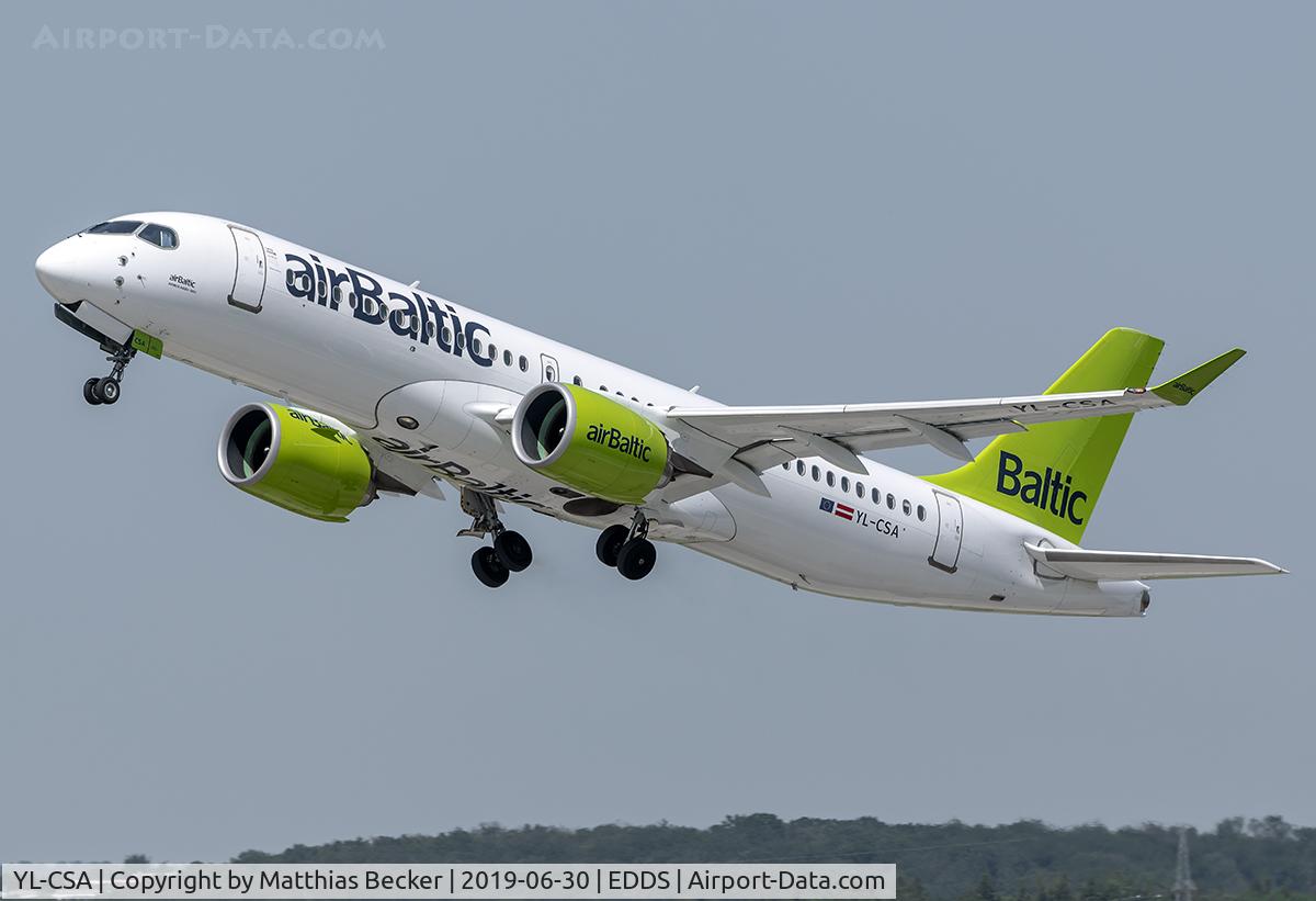 YL-CSA, 2016 Bombardier CSeries CS300 (BD-500-1A11) C/N 55003, YL-CSA
