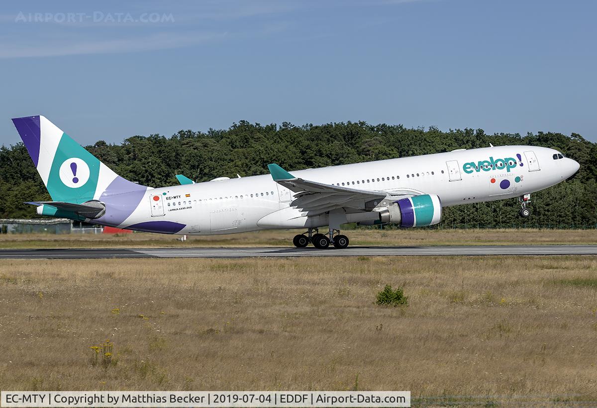 EC-MTY, 2006 Airbus A330-223 C/N 802, EC-MTY