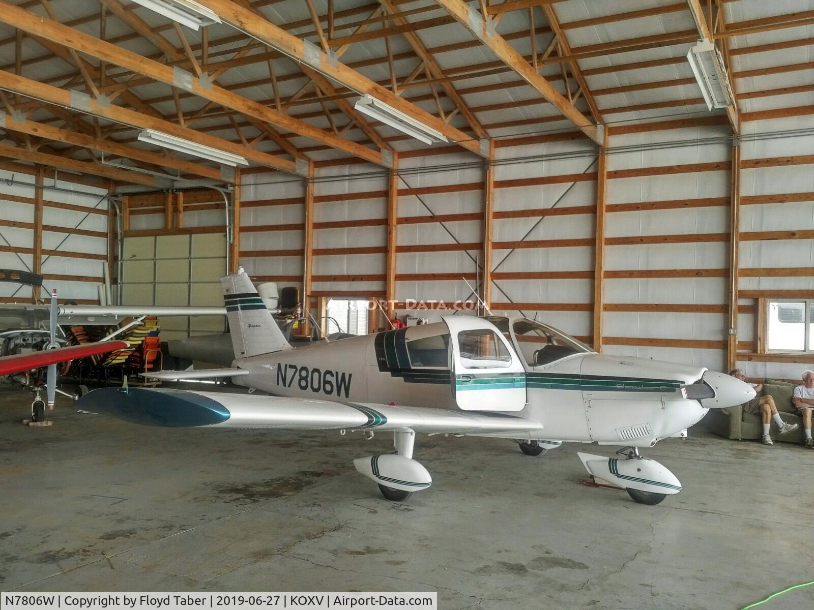 N7806W, 1964 Piper PA-28-180 C/N 28-1811, Visitor at the Ercoupe owners convention