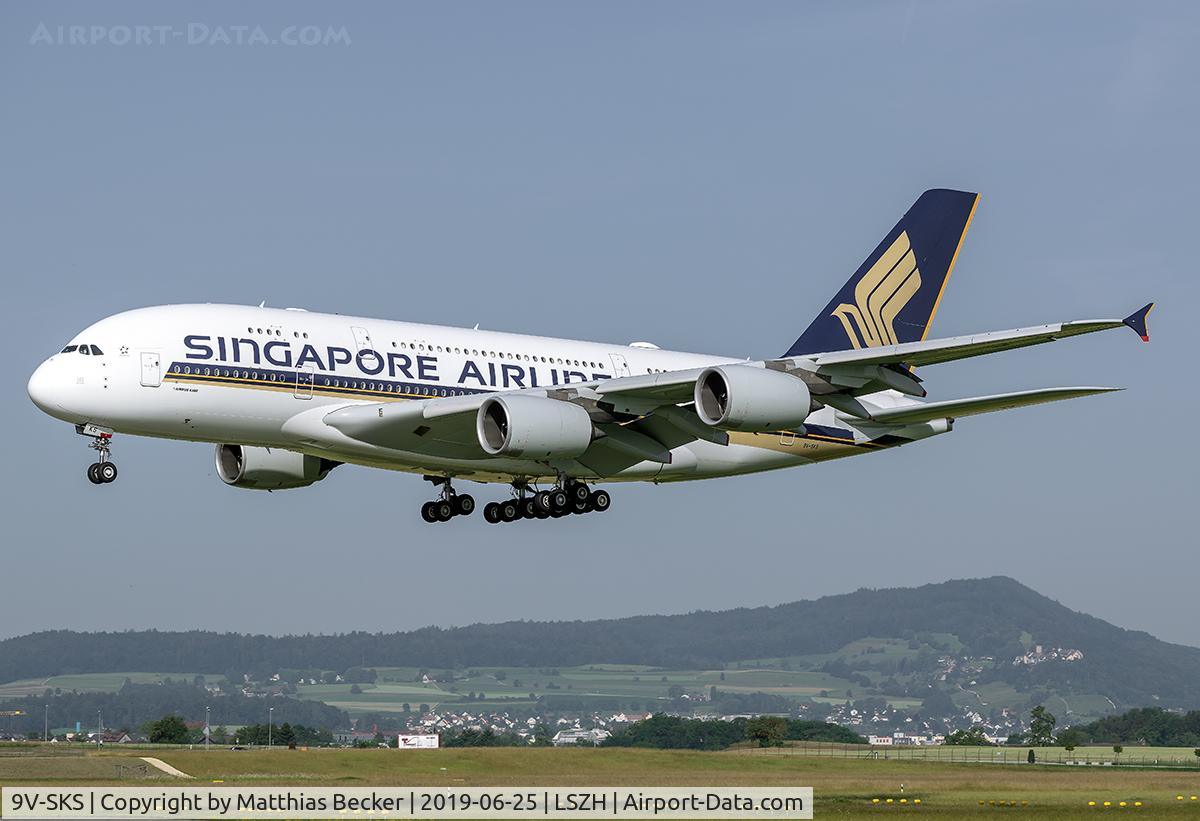 9V-SKS, 2012 Airbus A380-841 C/N 085, 9V-SKS