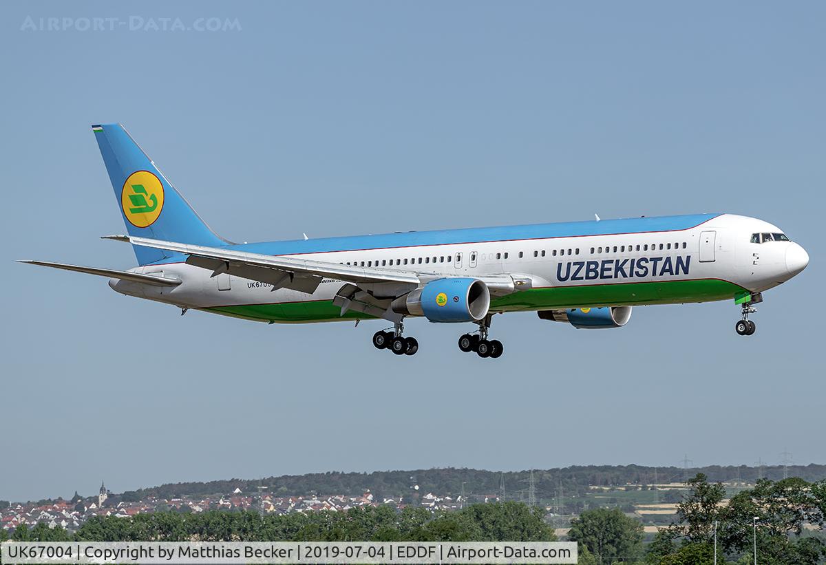 UK67004, 2012 Boeing 767-33PER C/N 40536, UK67004