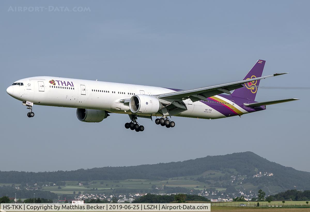 HS-TKK, 2012 Boeing 777-3AL/ER C/N 41520, HS-TKK