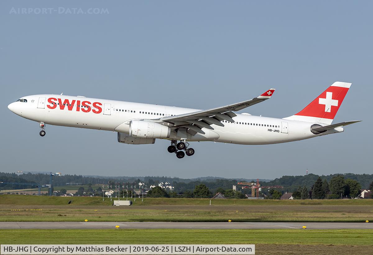 HB-JHG, 2010 Airbus A330-343X C/N 1101, HB-JHG