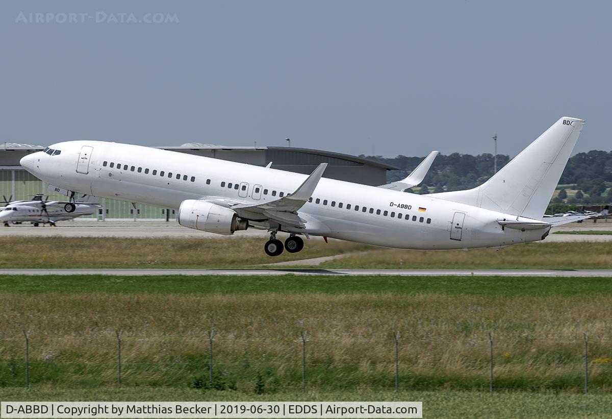 D-ABBD, 2001 Boeing 737-86J C/N 30880, D-ABBD