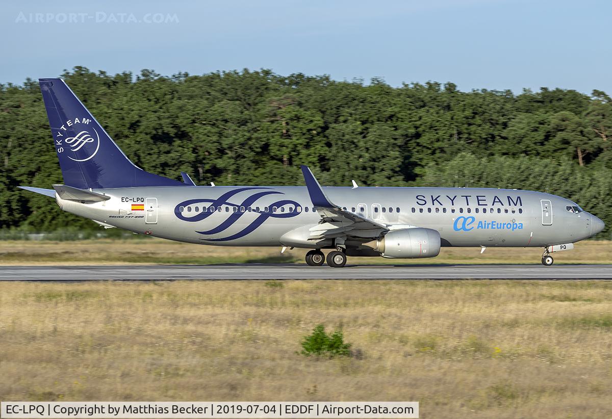 EC-LPQ, 2012 Boeing 737-85P C/N 35496, EC-LPQ