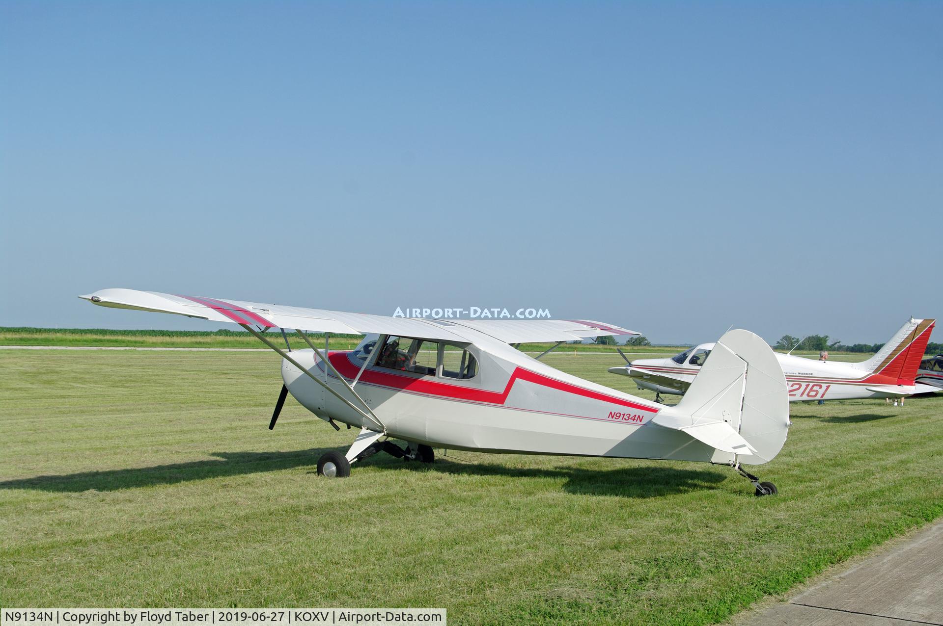 N9134N, 2007 Christavia MK I C/N RB01CH697, Visitor at the national ercoupe convention