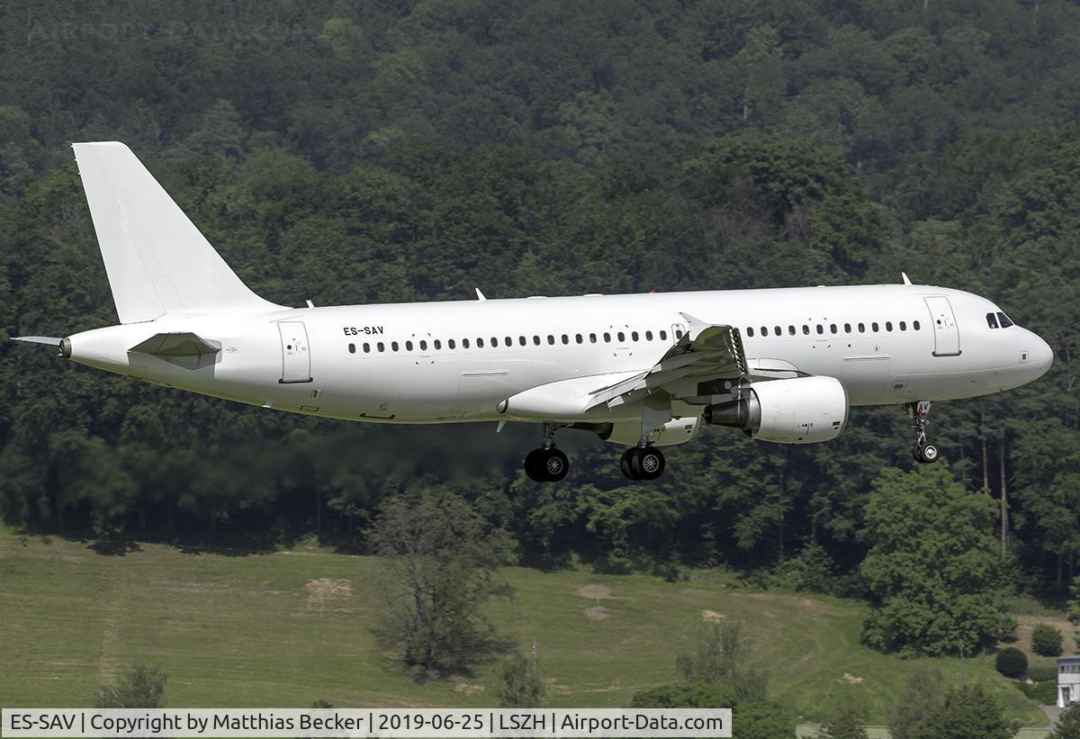 ES-SAV, 2003 Airbus A320-214 C/N 2123, ES-SAV
