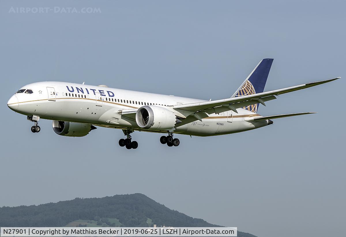 N27901, 2012 Boeing 787-8 Dreamliner C/N 34821, N27901