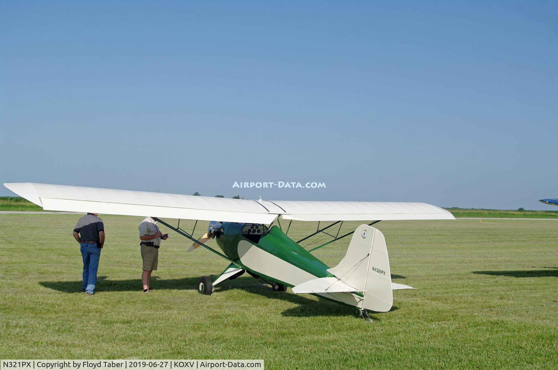 N321PX, 2014 Pober P-9 Pixie C/N 321, At the National Ercoupe Owners Convention Knoxville Iowa