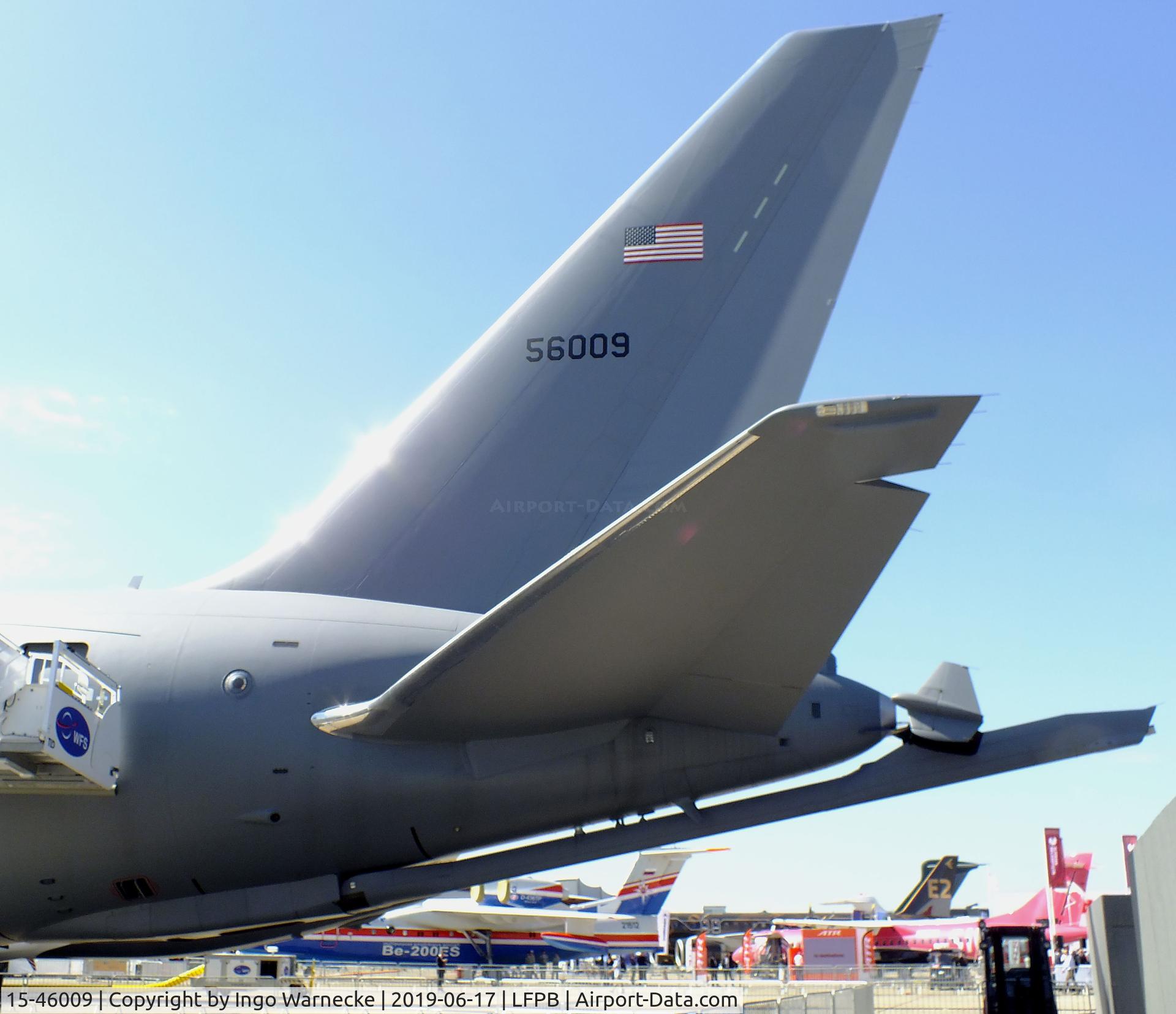 15-46009, 2017 Boeing KC-46A Pegasus C/N 41858, Boeing KC-46A Pegasus of the US Air Force at the Aerosalon 2019, Paris