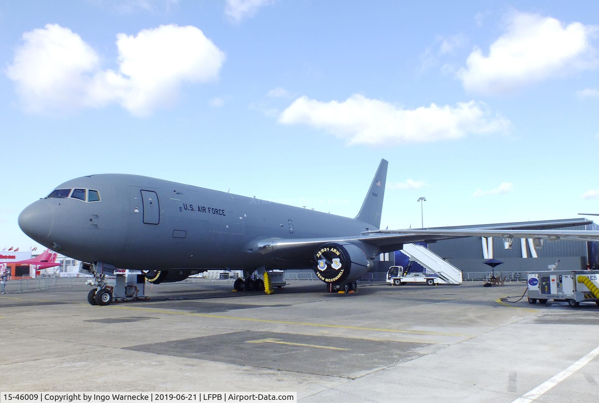 15-46009, 2017 Boeing KC-46A Pegasus C/N 41858, Boeing KC-46A Pegasus of the US Air Force at the Aerosalon 2019, Paris