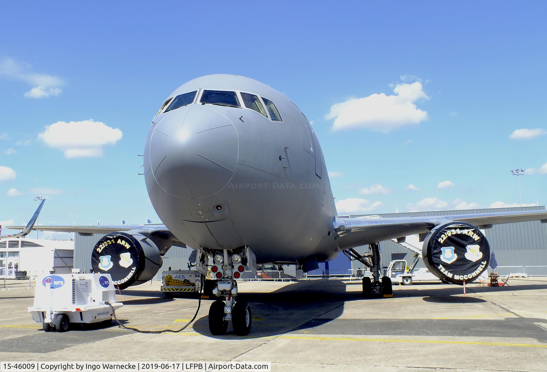 15-46009, 2017 Boeing KC-46A Pegasus C/N 41858, Boeing KC-46A Pegasus of the US Air Force at the Aerosalon 2019, Paris
