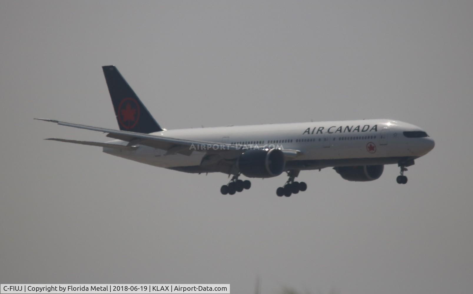 C-FIUJ, 2007 Boeing 777-233/LR C/N 35244, LAX spotting