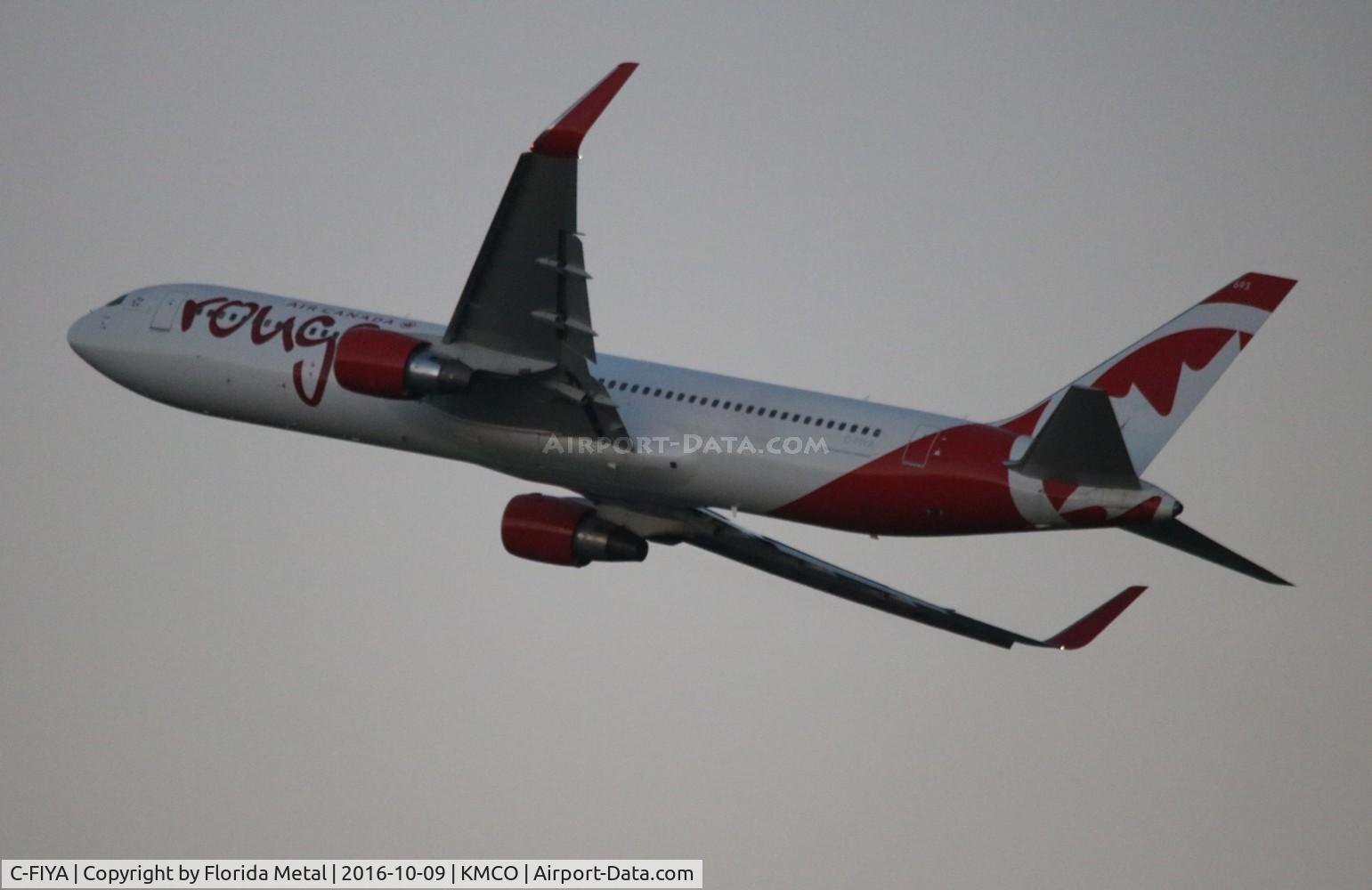 C-FIYA, 2002 Boeing 767-33A C/N 33421, MCO Spotting