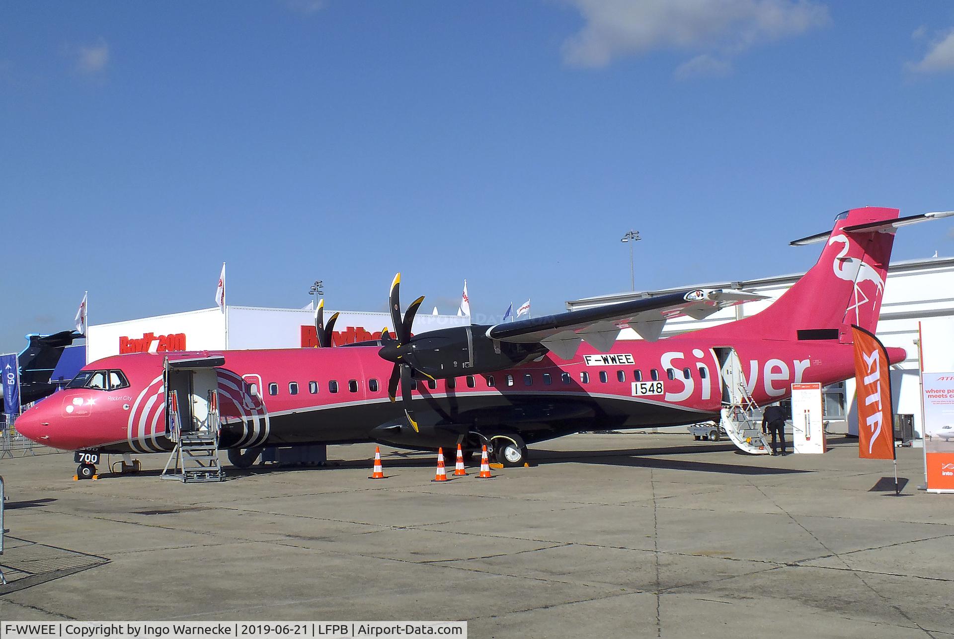 F-WWEE, 2019 ATR 72-600 C/N 1548, ATR 72-600 for Silver Airways at the Aerosalon 2019, Paris