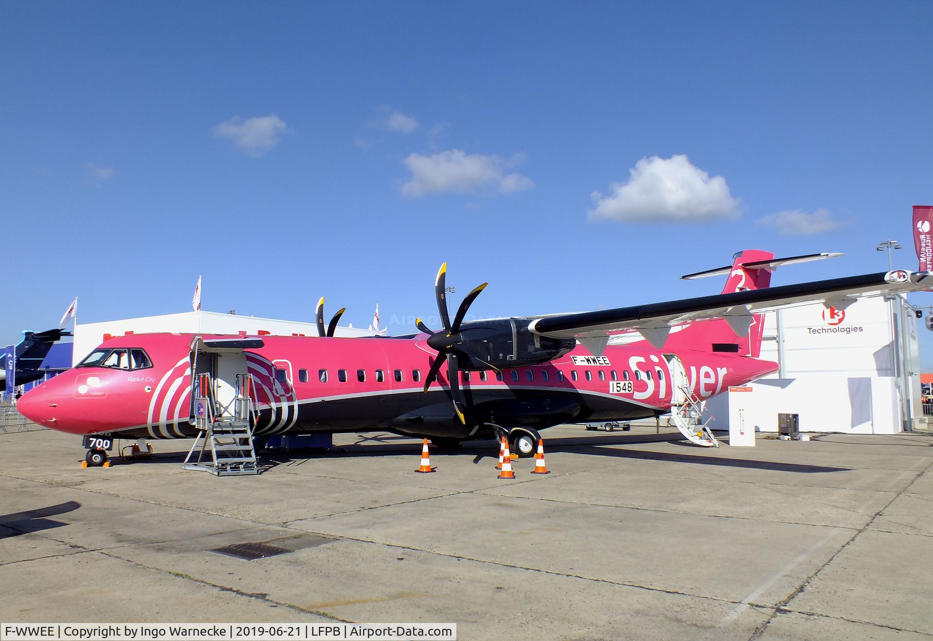 F-WWEE, 2019 ATR 72-600 C/N 1548, ATR 72-600 for Silver Airways at the Aerosalon 2019, Paris