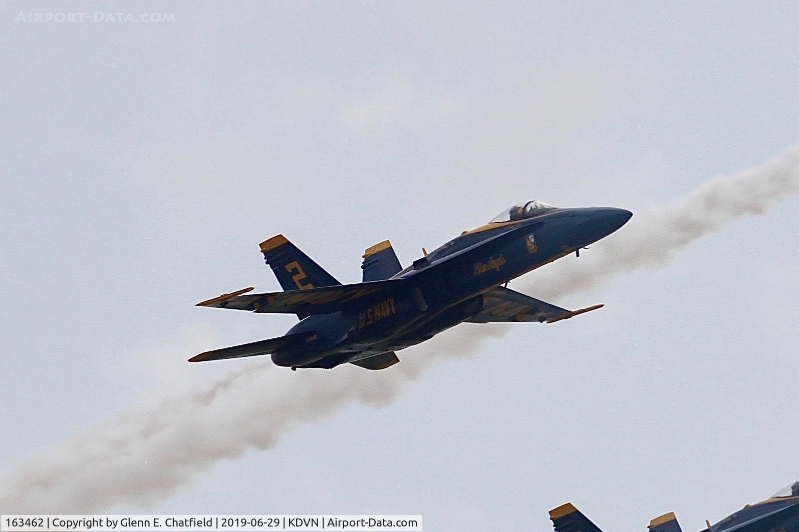 163462, 1988 McDonnell Douglas F/A-18C Hornet C/N 0683/C027, At the Quad Cities Air Show