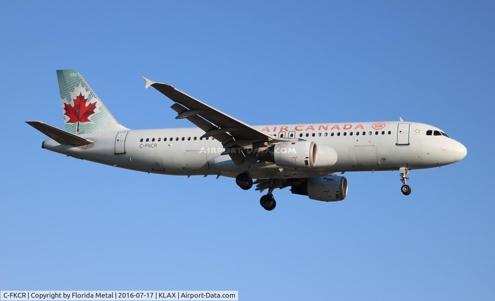 C-FKCR, 1991 Airbus A320-211 C/N 290, LAX spotting