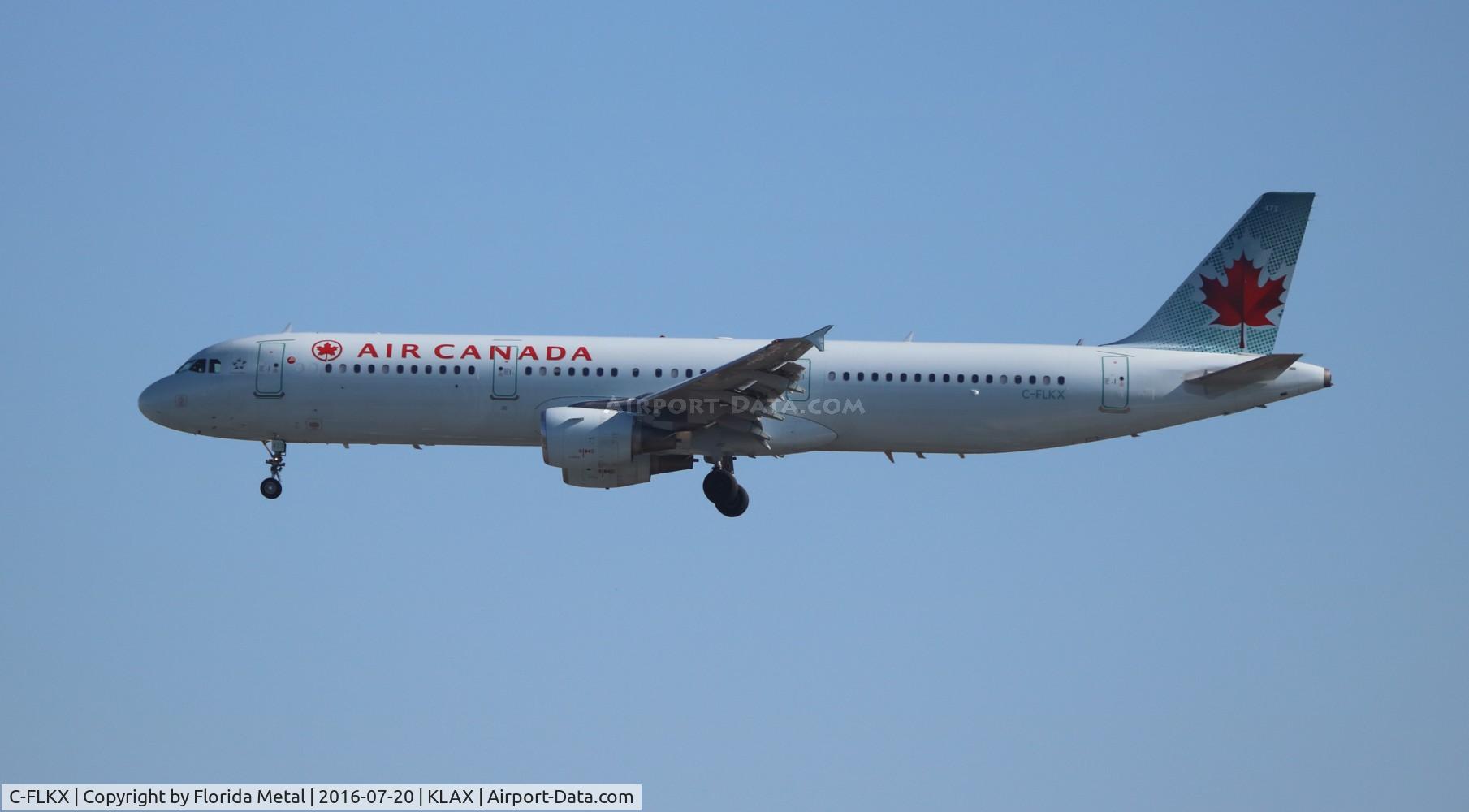 C-FLKX, 2000 Airbus A321-211 C/N 1299, LAX spotting