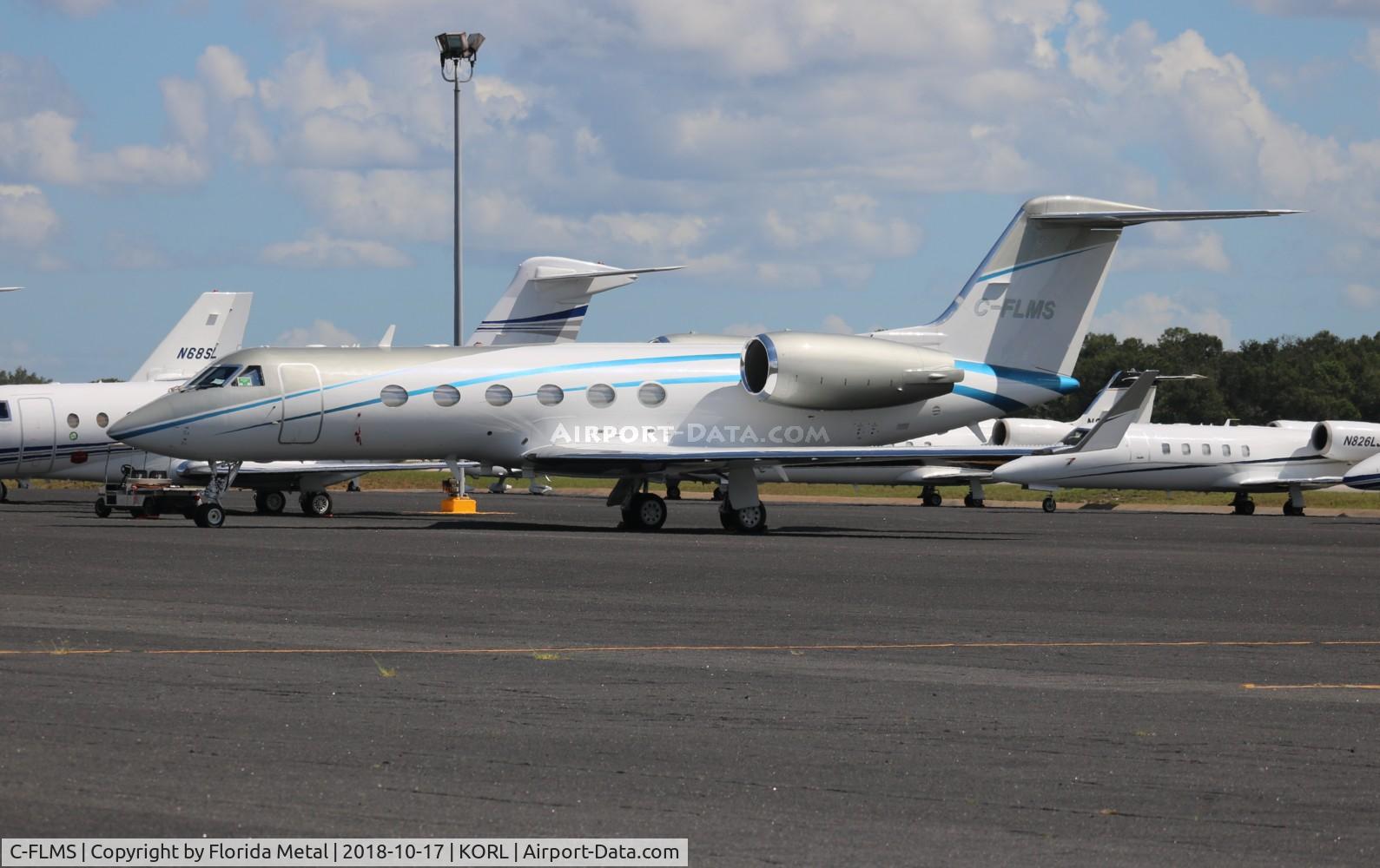 C-FLMS, 2001 Gulfstream Aerospace G-IV C/N 1466, NBAA 2018