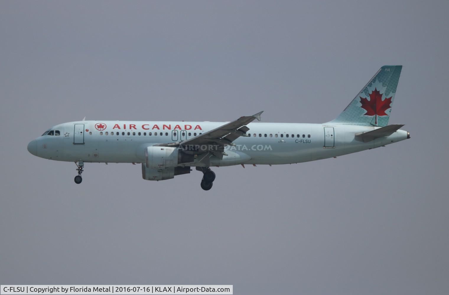 C-FLSU, 1992 Airbus A320-211 C/N 309, LAX spotting