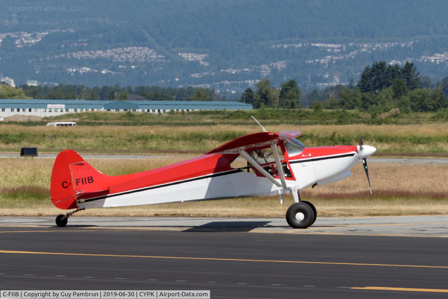 C-FIIB, 2011 Bushmaster Super Bushmaster LS180S C/N BC 001, Departing
