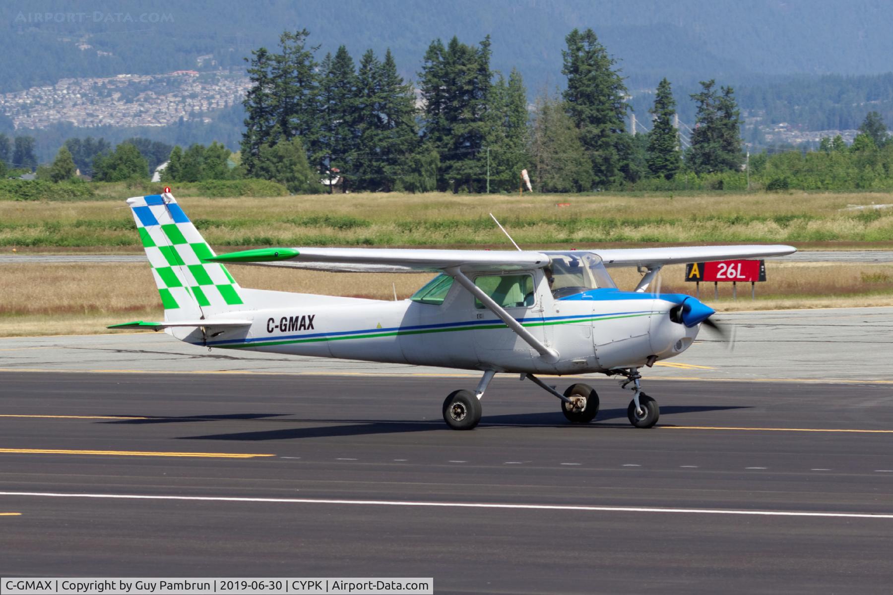C-GMAX, 1980 Cessna A152 Aerobat C/N A1520888, Departing
