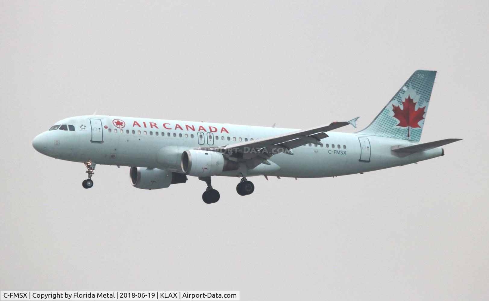C-FMSX, 1992 Airbus A320-211 C/N 378, LAX spotting