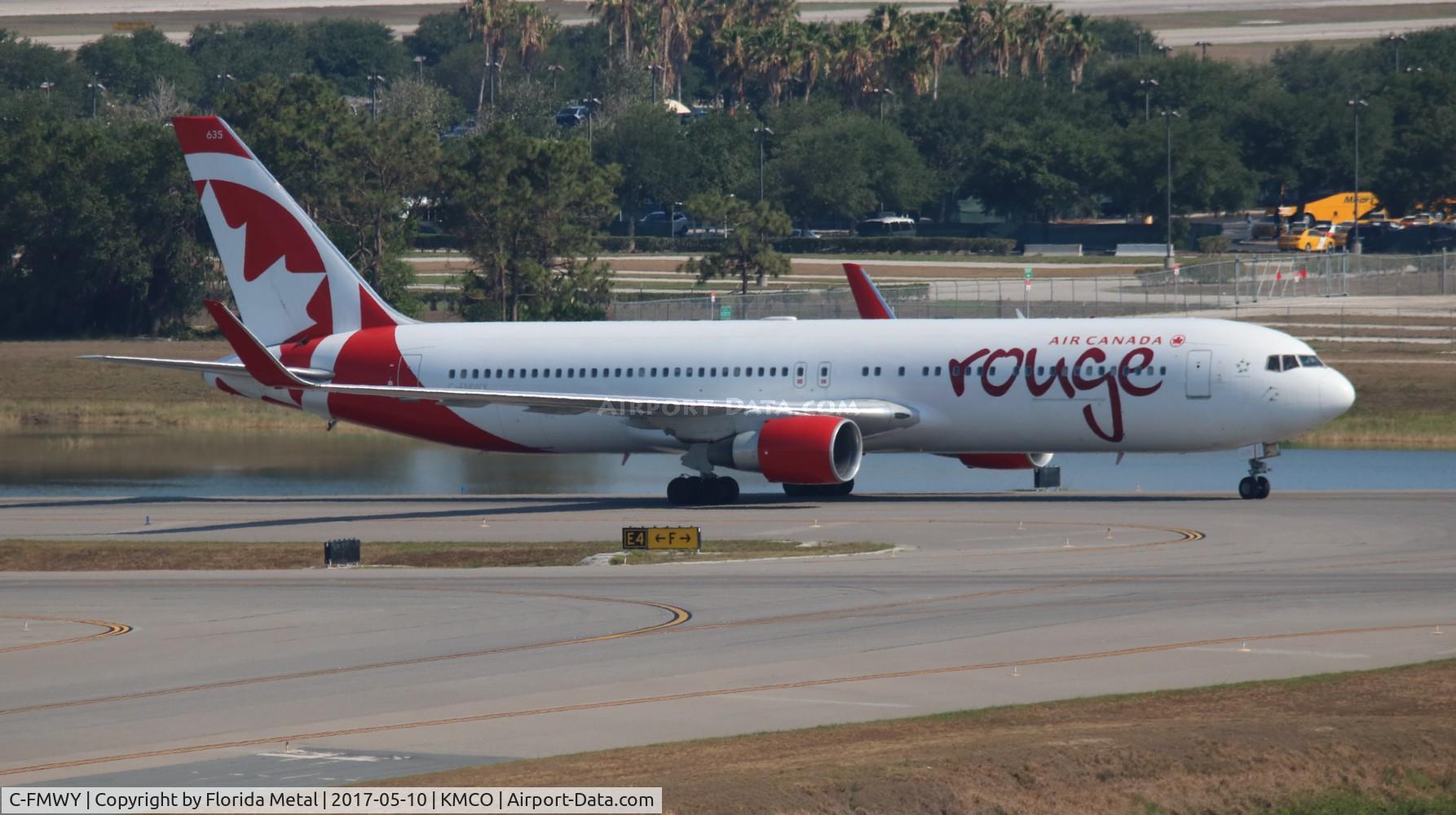 C-FMWY, 1996 Boeing 767-333 C/N 25587, MCO spotting