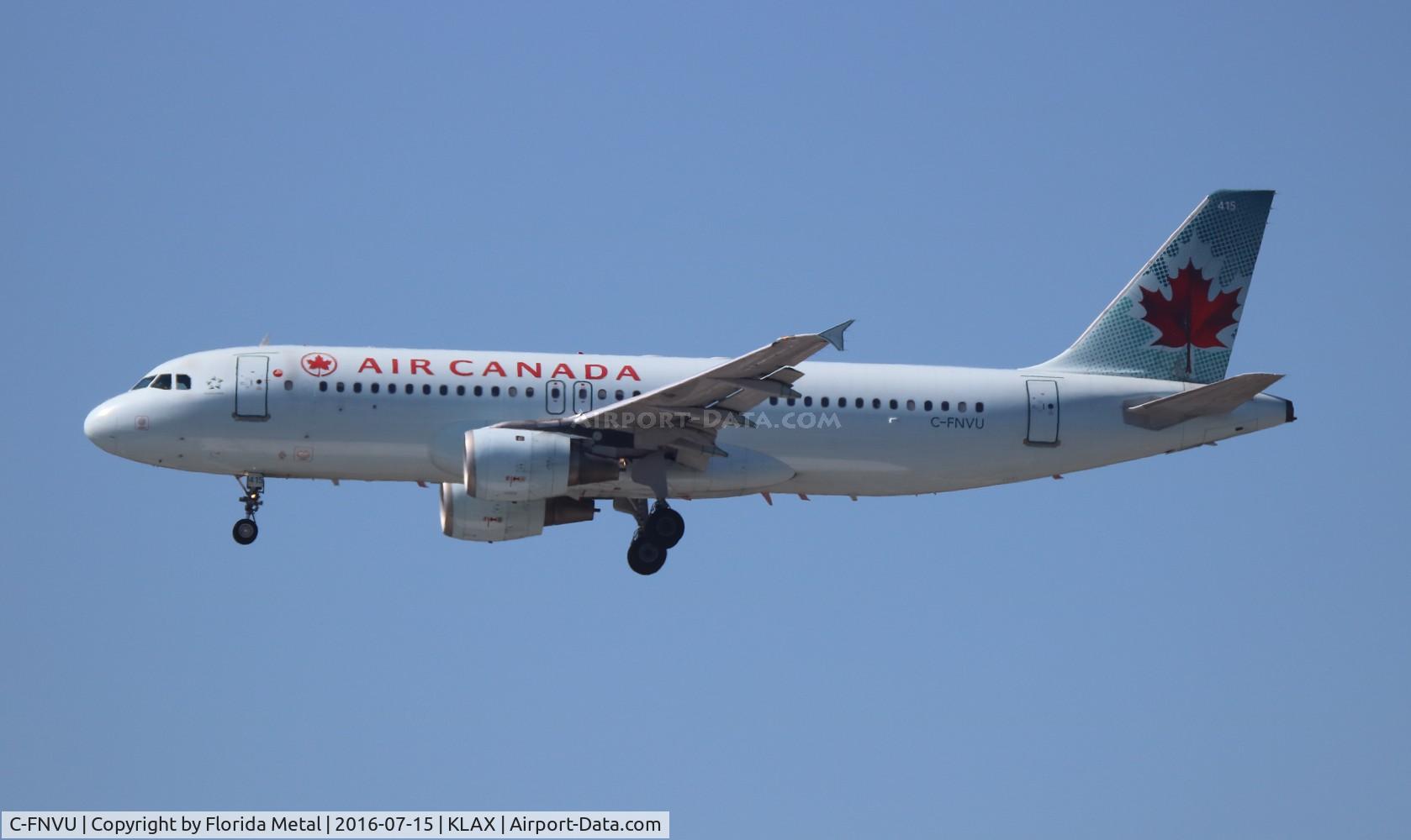C-FNVU, 1993 Airbus A320-211 C/N 403, LAX spotting