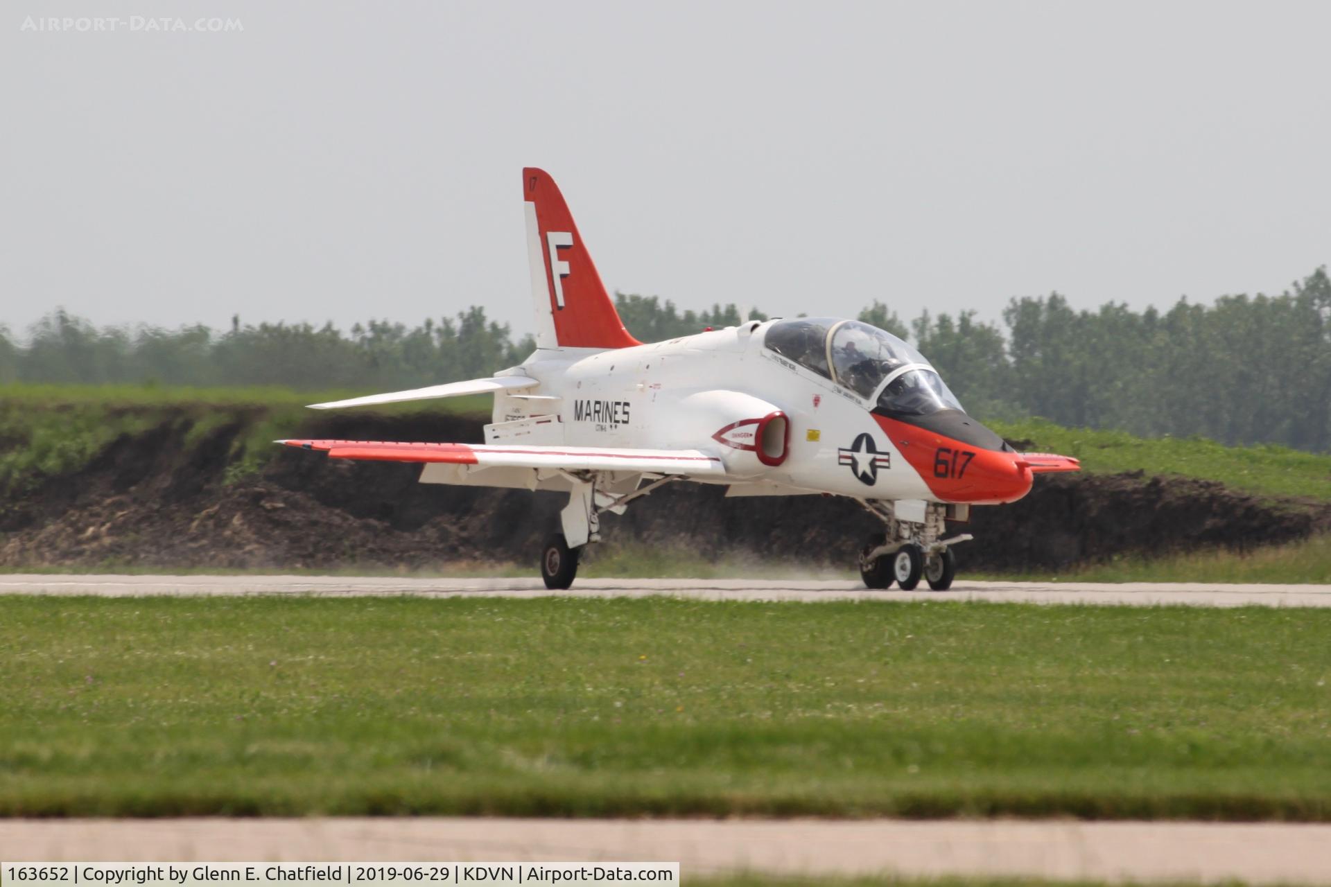 163652, McDonnell Douglas T-45C Goshawk C/N A054, At the Quad Cities Air Show