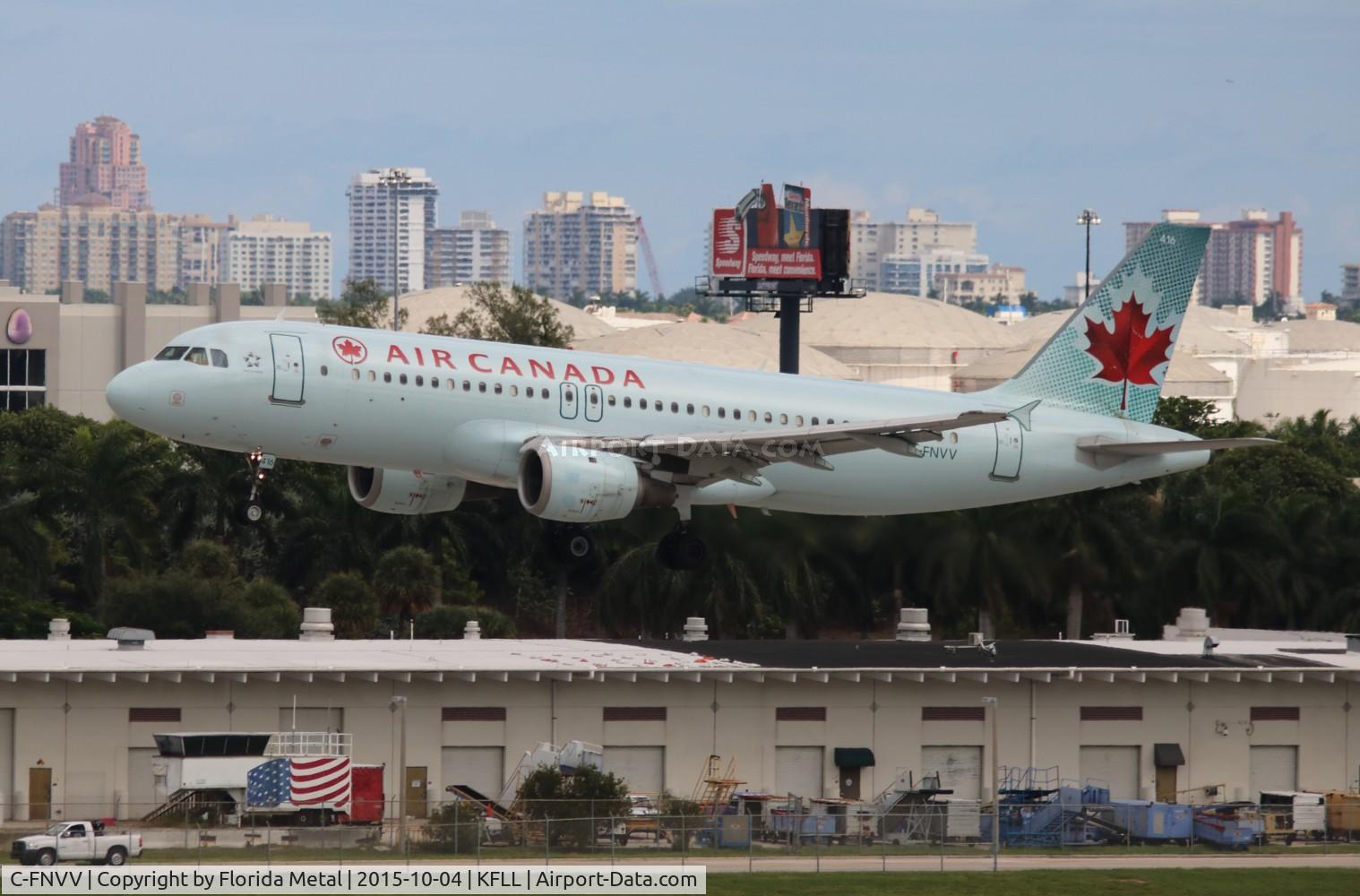 C-FNVV, 1993 Airbus A320-211 C/N 404, FLL spotting