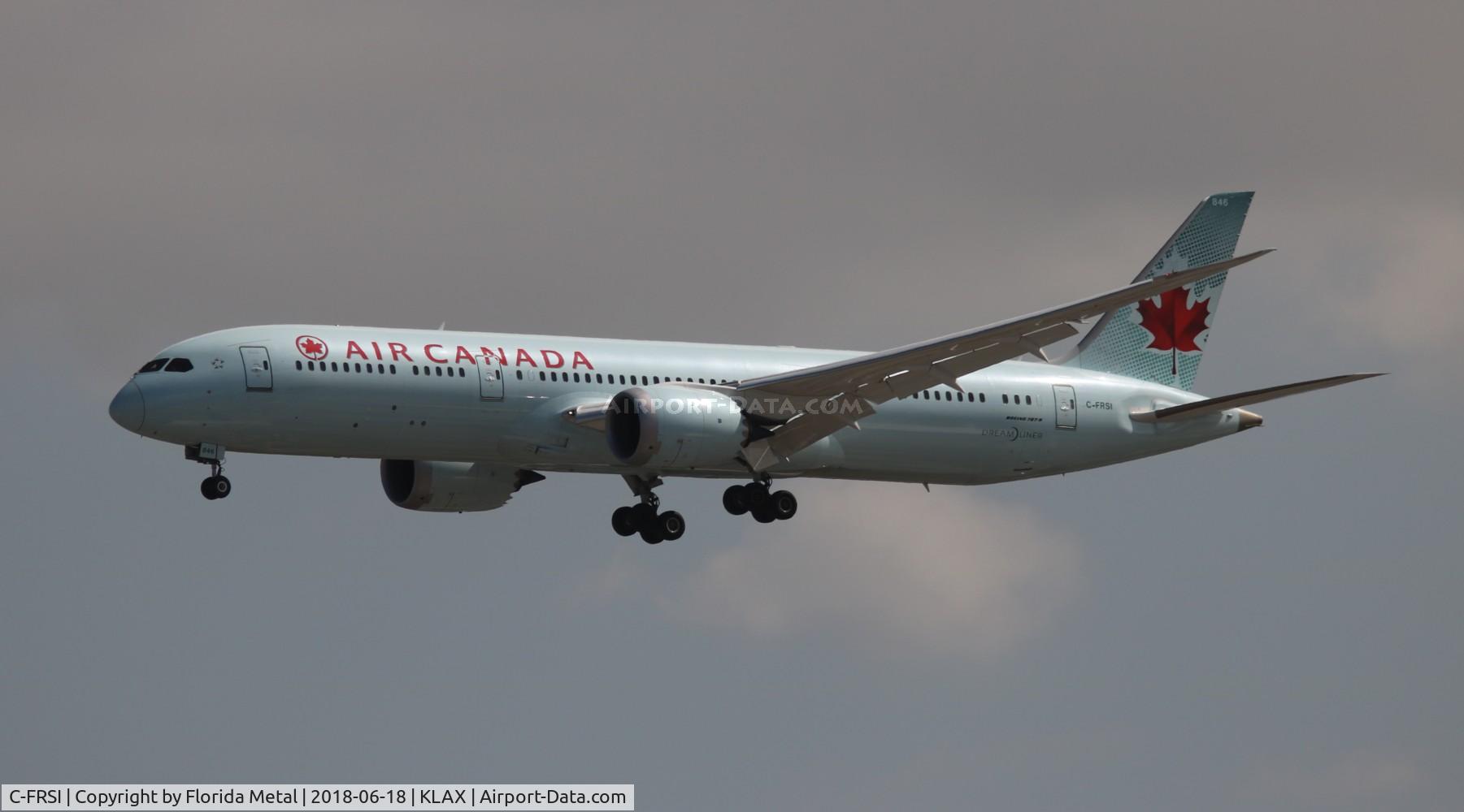 C-FRSI, 2017 Boeing 787-9 Dreamliner C/N 37176, LAX spotting