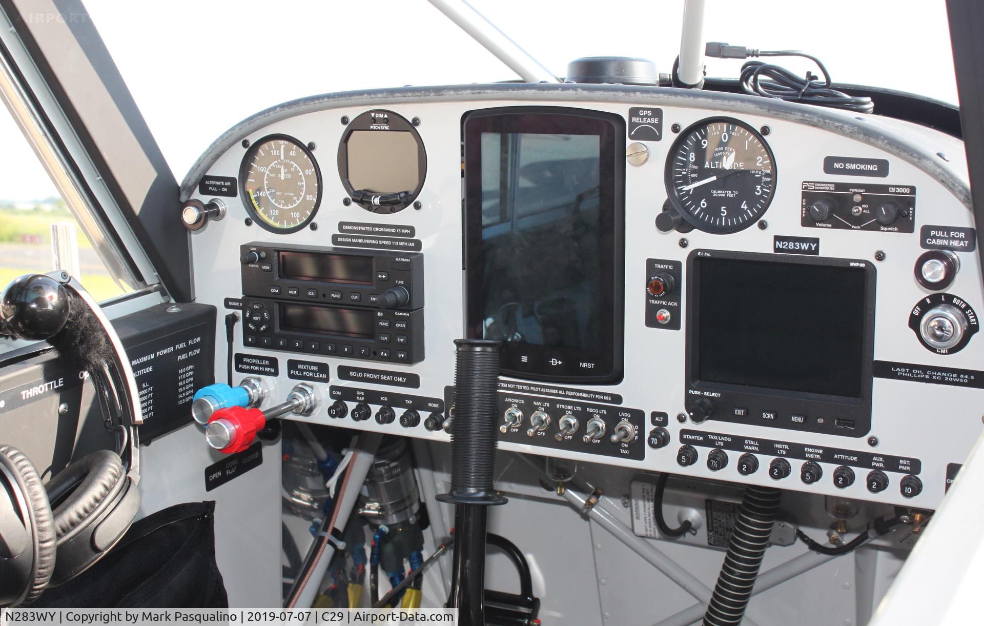 N283WY, 2017 Aviat A-1C-200 Husky C/N 3283, Aviat A-1C-200