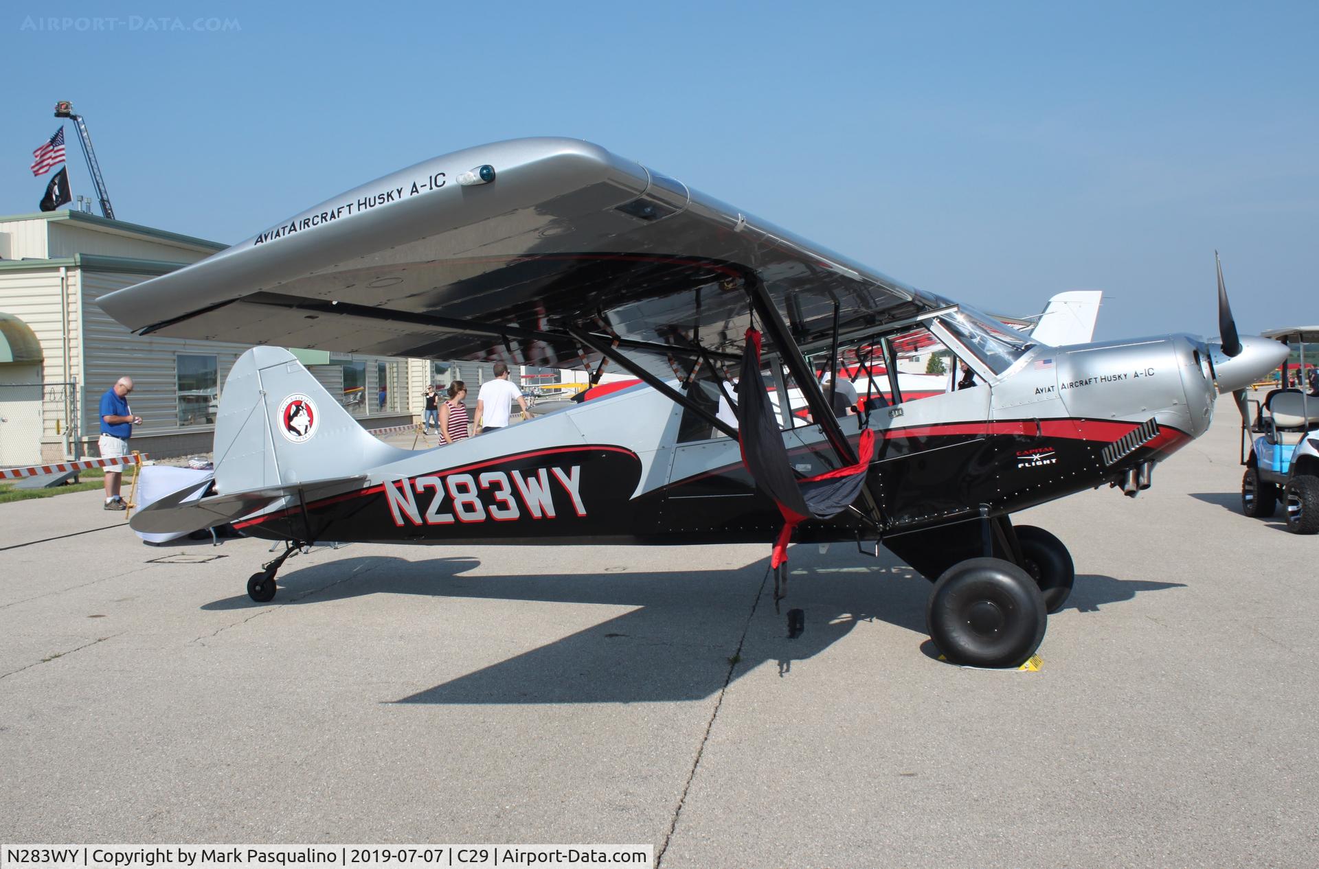 N283WY, 2017 Aviat A-1C-200 Husky C/N 3283, Aviat A-1C-200