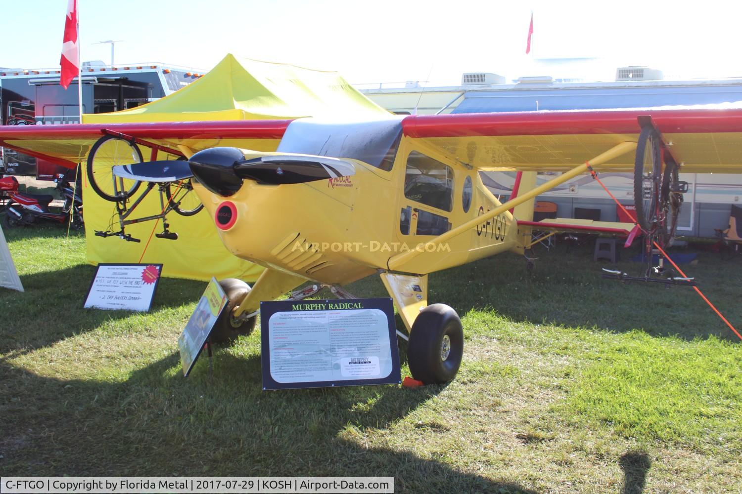 C-FTGO, 2017 Murphy Radical C/N 011, Air Venture 2017