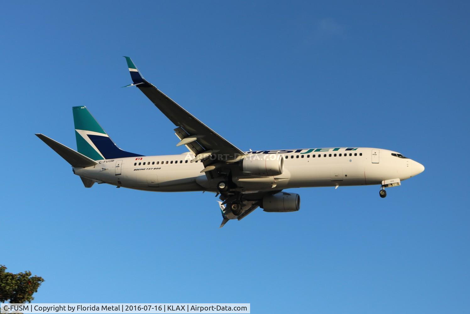 C-FUSM, 2013 Boeing 737-8CT C/N 39081, LAX spotting