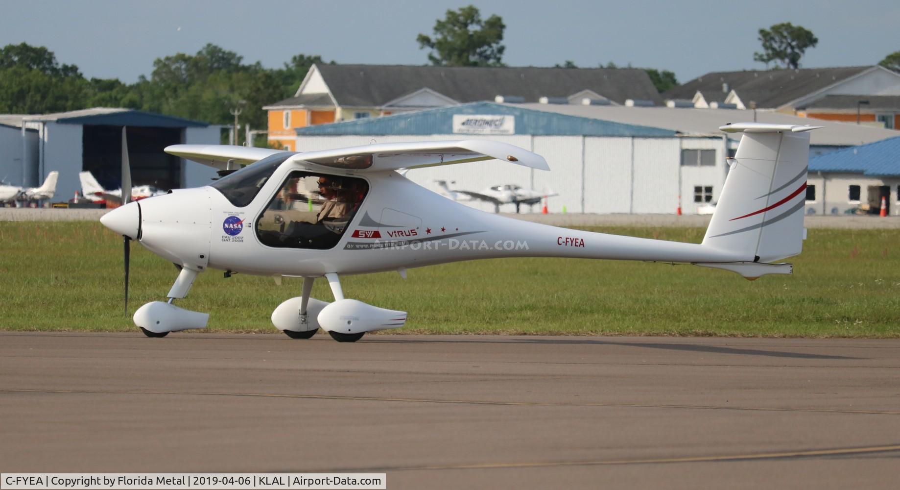 C-FYEA, Pipistrel Virus SW C/N 401 SWN 100, Virus SW