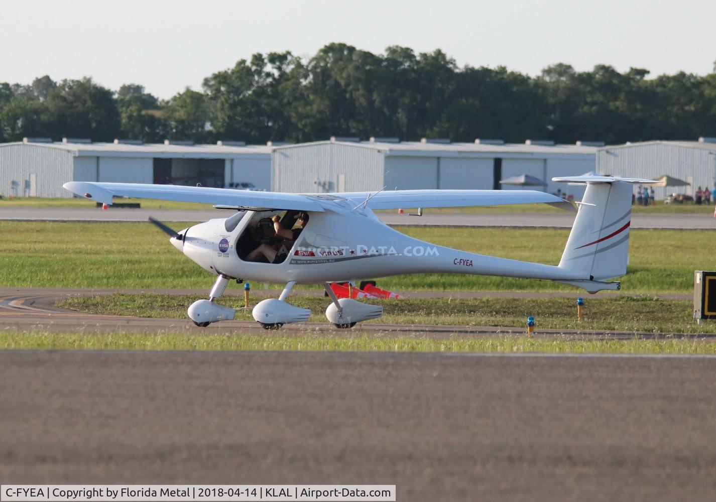 C-FYEA, Pipistrel Virus SW C/N 401 SWN 100, Sun N Fun 2018