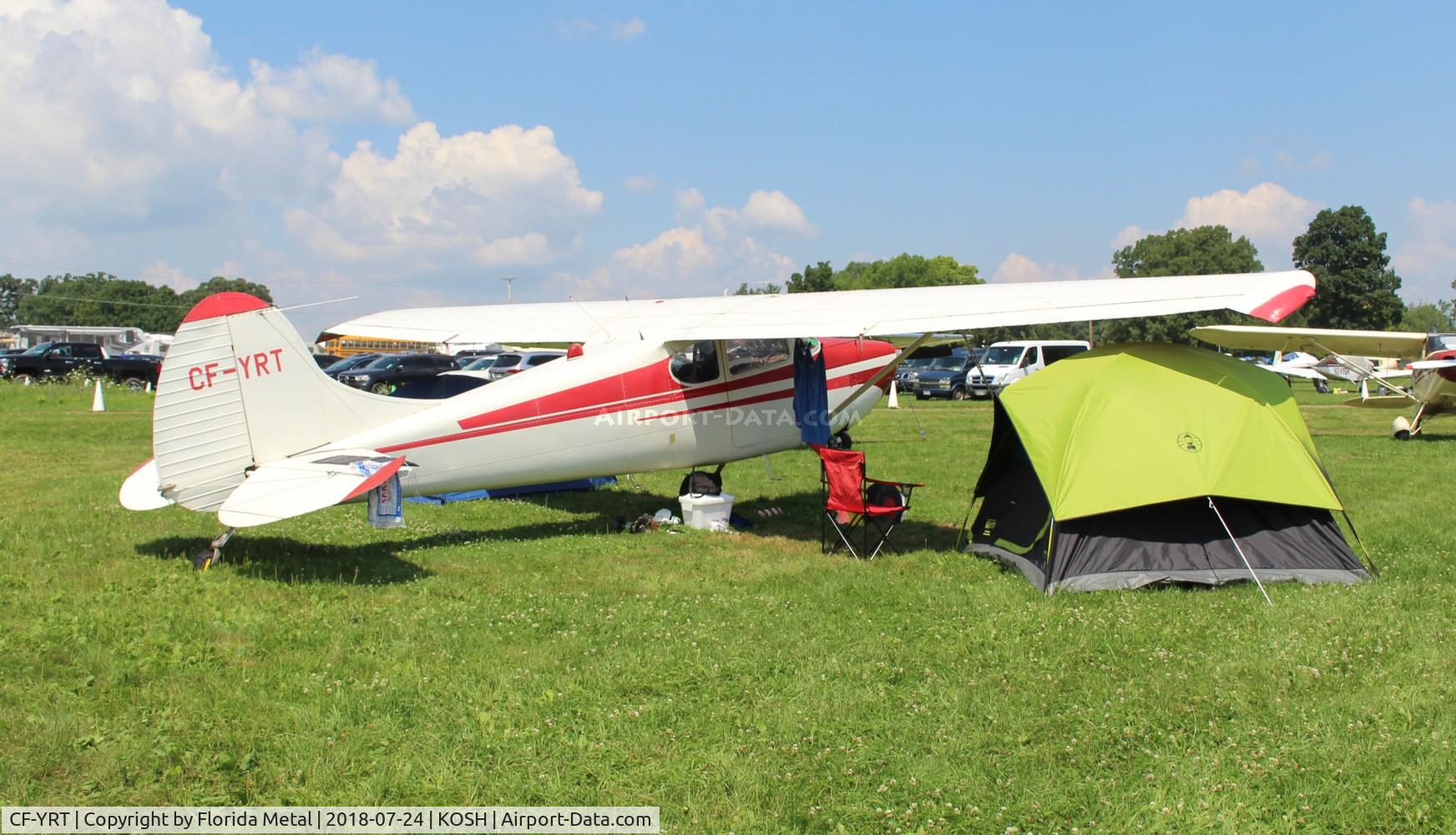 CF-YRT, 1953 Cessna 170A C/N 20395, Air Venture 2018