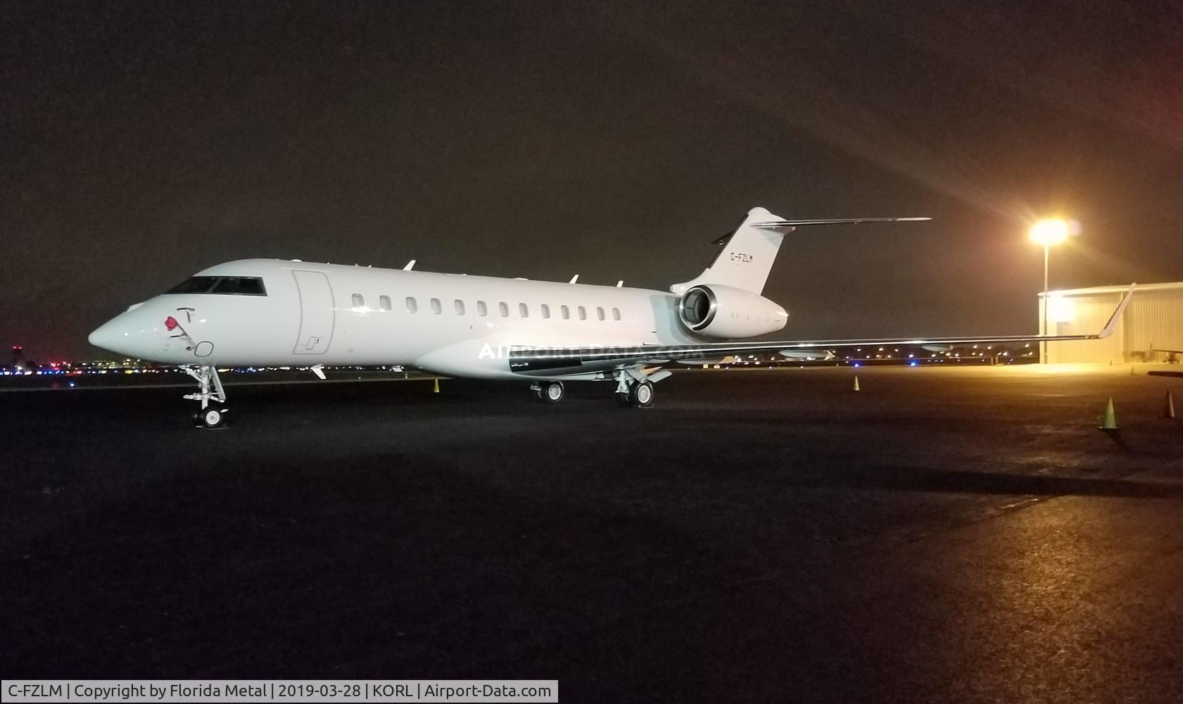 C-FZLM, 2018 Bombardier BD-700-1A10 Global 6000 C/N 9841, Global 6000
